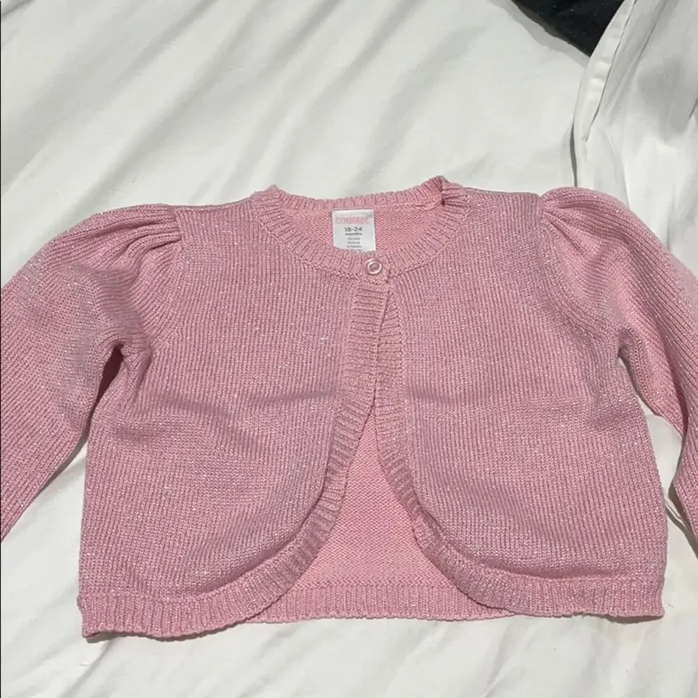 Gymboree 18-24 pale pink shimmer shrung euc